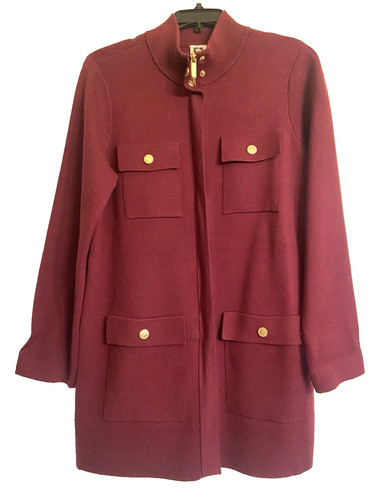 Giacca anne klein bordeaux - anne,