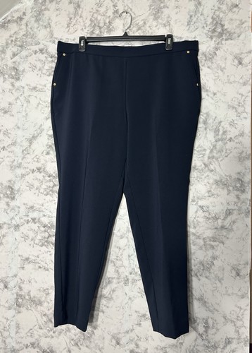 Pantalone anne klein blu navy - blu,