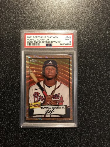 Ronald acuna 2021 topps chr - ronald,